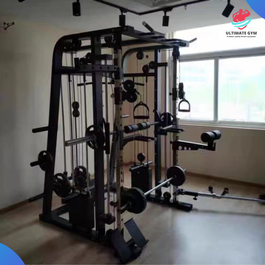 Máy đa năng tập gym dual cable rack đa năng tập full các nhóm cơ dành cho home & private gym ULTIMATE GYM